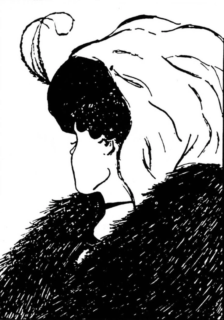 2593ccf2b1f9380127a4835fa36d063e (1) Optical illusion that can be seen as either a young woman or an older woman